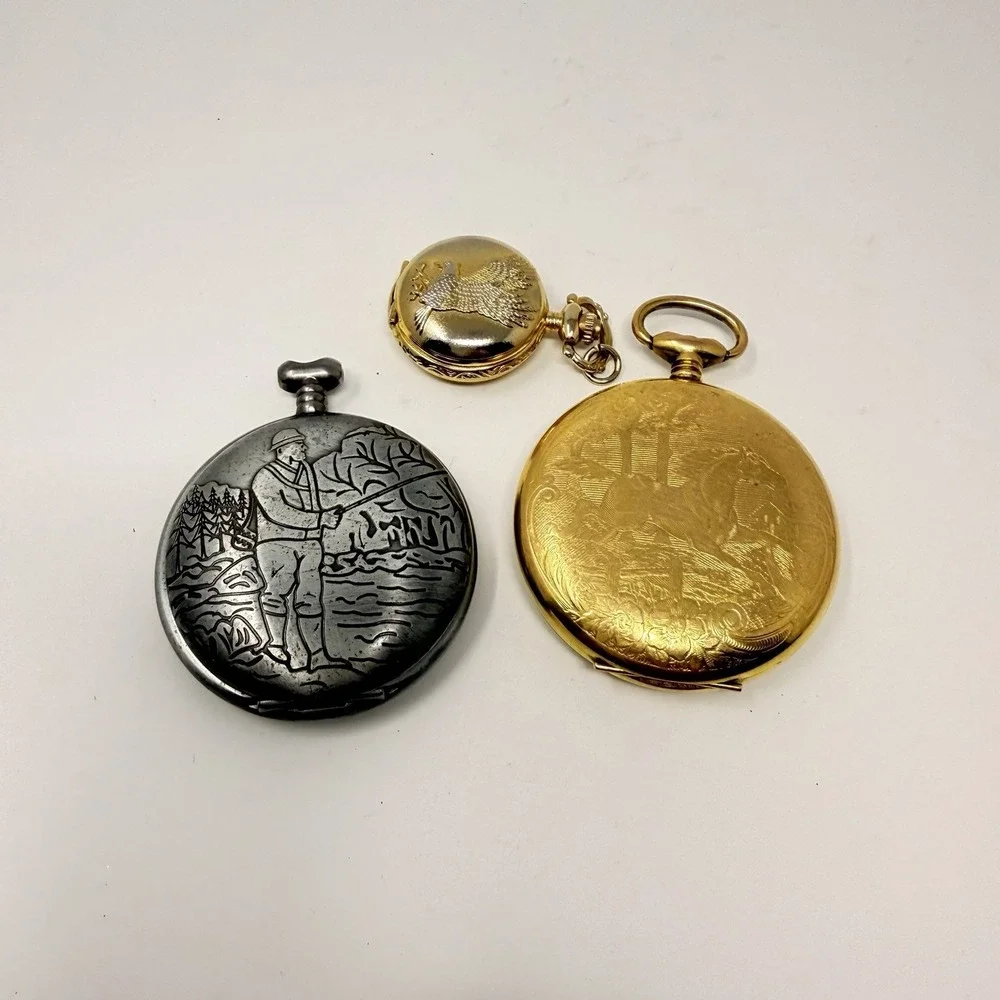Pocket Watch Bundle - For Parts‎